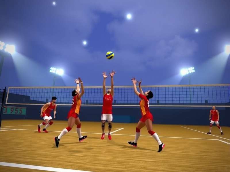 Punjab Volley Triumphs Game Screenshot